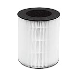 HoMedics TotalClean, 360 Degree Hepa Air Purifier Replacement Filter with Activated Carbon to remove 99% of Airborn Contaminants. For HoMedics Air Purifier Models AP-T20 and AP-T20WT