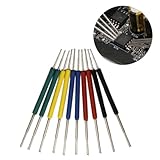 ANDK Micro IC Pins Programming Clip for ISP Program SOP/SOIC/TSSOP/TSOP/SSOP/MSOP/PLCC/QFP/TQFP/LQFP/SMD IC chip Test pin mini chip Adapter Socket