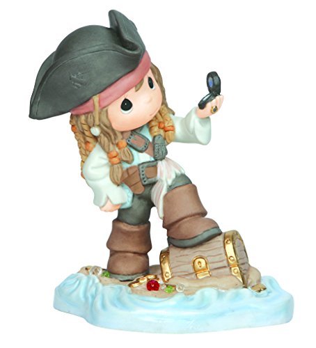 Precious Moments, Disney Showcase Collection, I Found My Treasure, Bisque Porcelain Figurine, 143022