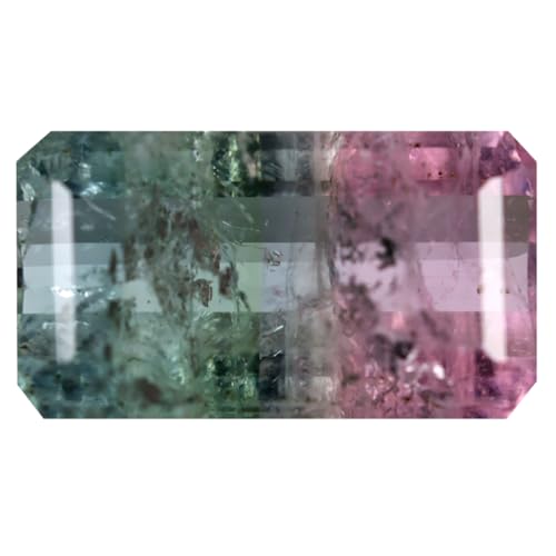 Tourmaline pastèque du Brésil 4.66 ct, créez votre bague sur mesure en pierre naturelle unique