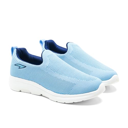 Image of ASIAN Firefly-121 Women's Walking Shoes | Lightweight Slip-On Sneakers with Arch Support, Soft Cushion Sole & Breathable Mesh | Ideal for Daily Walks, Travel & All-Day Comfort
