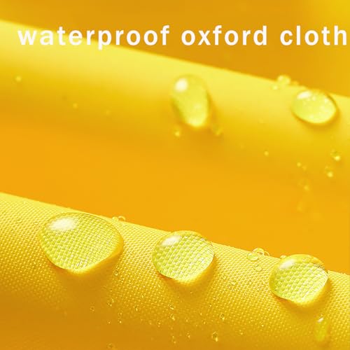 Image of Toddlers Boys Girl Rain Pants Waterproof Dirty Proof Trousers Kids Rain Poncho Hood Rainwear Jacket Coat 1-12Years