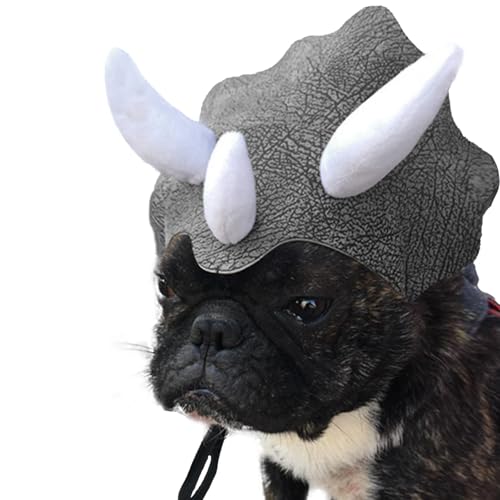 ハロウィン ペット用 恐竜帽子 コスプレ仮装 猫 犬 変身 被り物 かぶりもの 可愛い コスチューム キャップ かわいい おしゃれ ペット帽子 着脱簡単 写真小道具 お誕生日 記念日 撮影 舞台 パーティーグッズ 防寒 ペット用品