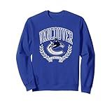 Vancouver Canucks Vintage Victory Blue Officially Licensed Sweatshirt