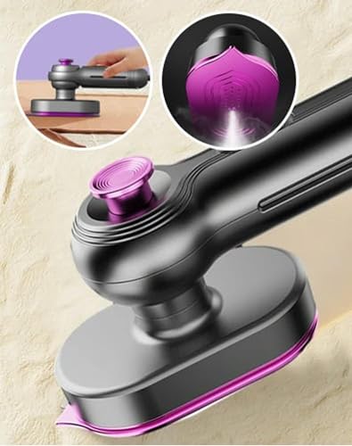 Fer à repasser de voyage portable à chauffage rapide et semelle douce