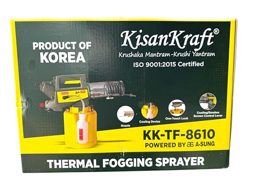 Image of KisanKraft Thermal Fogging Sprayer KK-TF-8610 HeavyDuty Mini Fogger for Mosquito & Pest Control 2L Tank Portable Agricultural Fogger (KISANKRAFT FOGGING MACHINE ONLY)