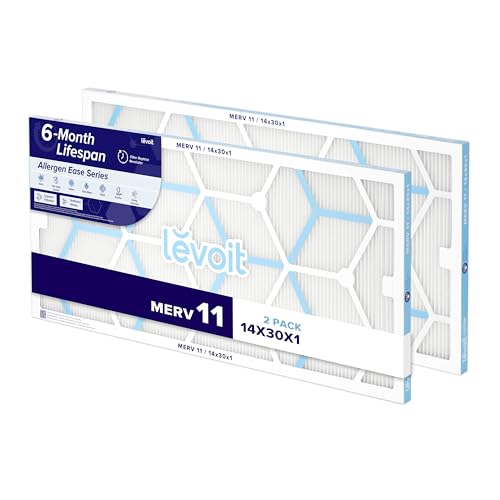 Filtre climatisation MERV 11 pour une maison sans pollen ni poils d'animaux LEVOIT