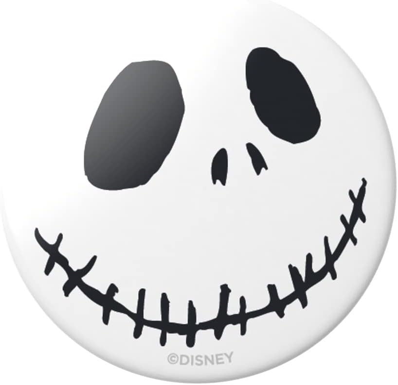 PopSockets: PopGrip with Swappable Top for Phones & Tablets - Nightmare - Jack Skellington