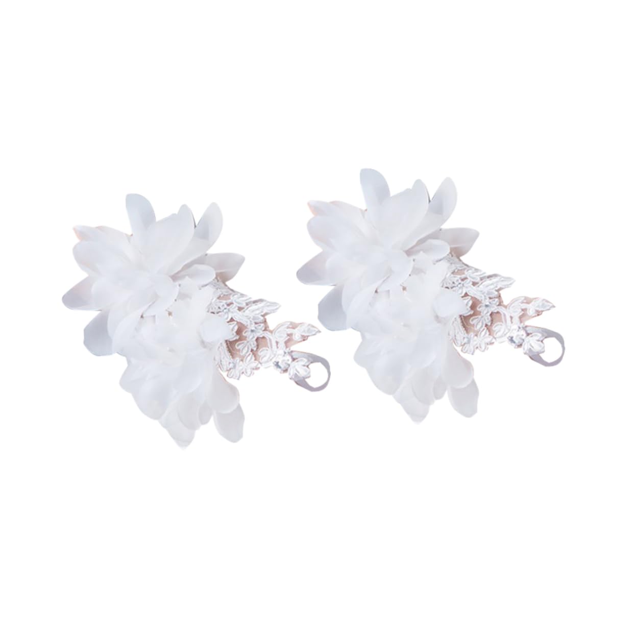 BESPORTBLE Flower Girl Gloves for Wedding Short Gloves Little Boys and Girls Dress Wrist Flower Size Elegant Bridal Accessory Set