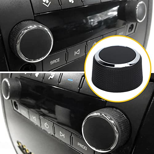 2 Pcs Rear Radio Volume Control Knob 22912547 Replacement for Suburban 2007 ‑ 2013,Console Parts - Image 4