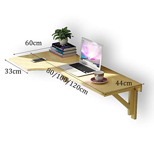 Bureau mural table flottante 120 cm : la solution idéale pour travailler sans encombrer le sol - 4