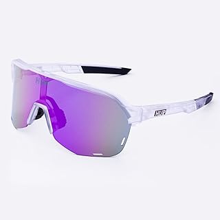 Óculos de Sol Hupi Huezcristal - Lente Roxa, Cor: Cristal