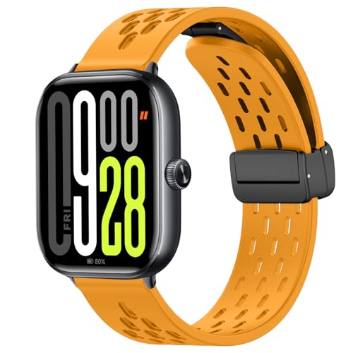 [SumNeol] �o���h Redmi Watch 6/Redmi Watch 5/4/Xiaomi Smart Band 9 Pro/Smart Band 8 Pro �Ή� �����x���g �V���R���f�� ���C�o�b�N�� �}�O�l�b�g���o�b�N�� �T�C�Y���� �L�k��
