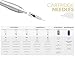 Cartridge Needles - BIOMASER 10PCS Semi-Permanent Makeup Cartridge Needles Tattoo Needle Fits for Permanent Makeup Machine Pen T100 P1 X1 for Eyebrow Eyeliner Lip Contour (5RS-0.3MM)