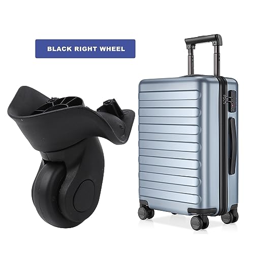 4Pcs Universal Swivel Wheel Right (Small) Suitcase Wheel (4R) 115W Series W041 Wheel Replacement Black3