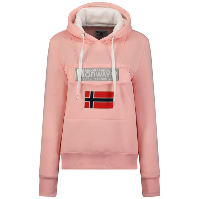 Veste sweat à capuche Geographical Norway pour vos soirées fraîches
