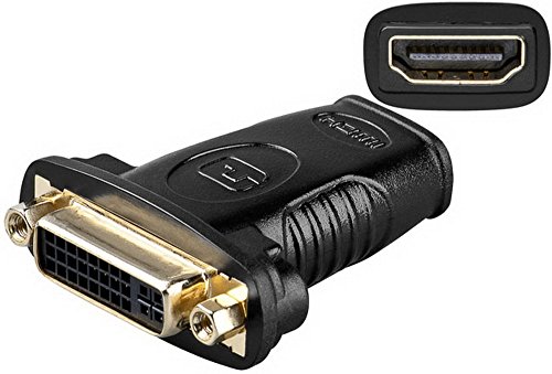 Preisvergleich Produktbild Goobay 69690 HDMI / DVI-I Adapter, vergoldet
