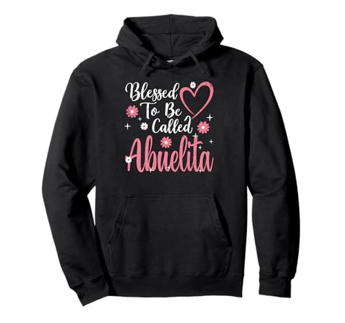 Blessed To Be Called Abuelita Flower Heart Cute Mother's Day �p�[�J�[