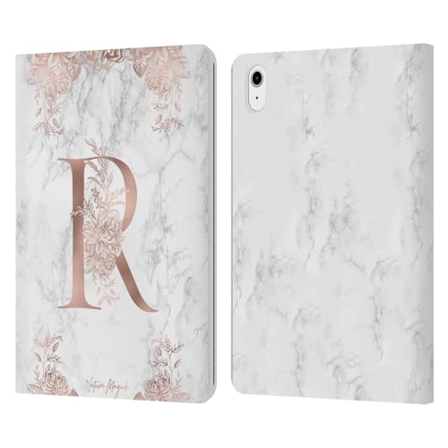 Protection iPad Air 2020/2022 Nature Magick en cuir monogramme R