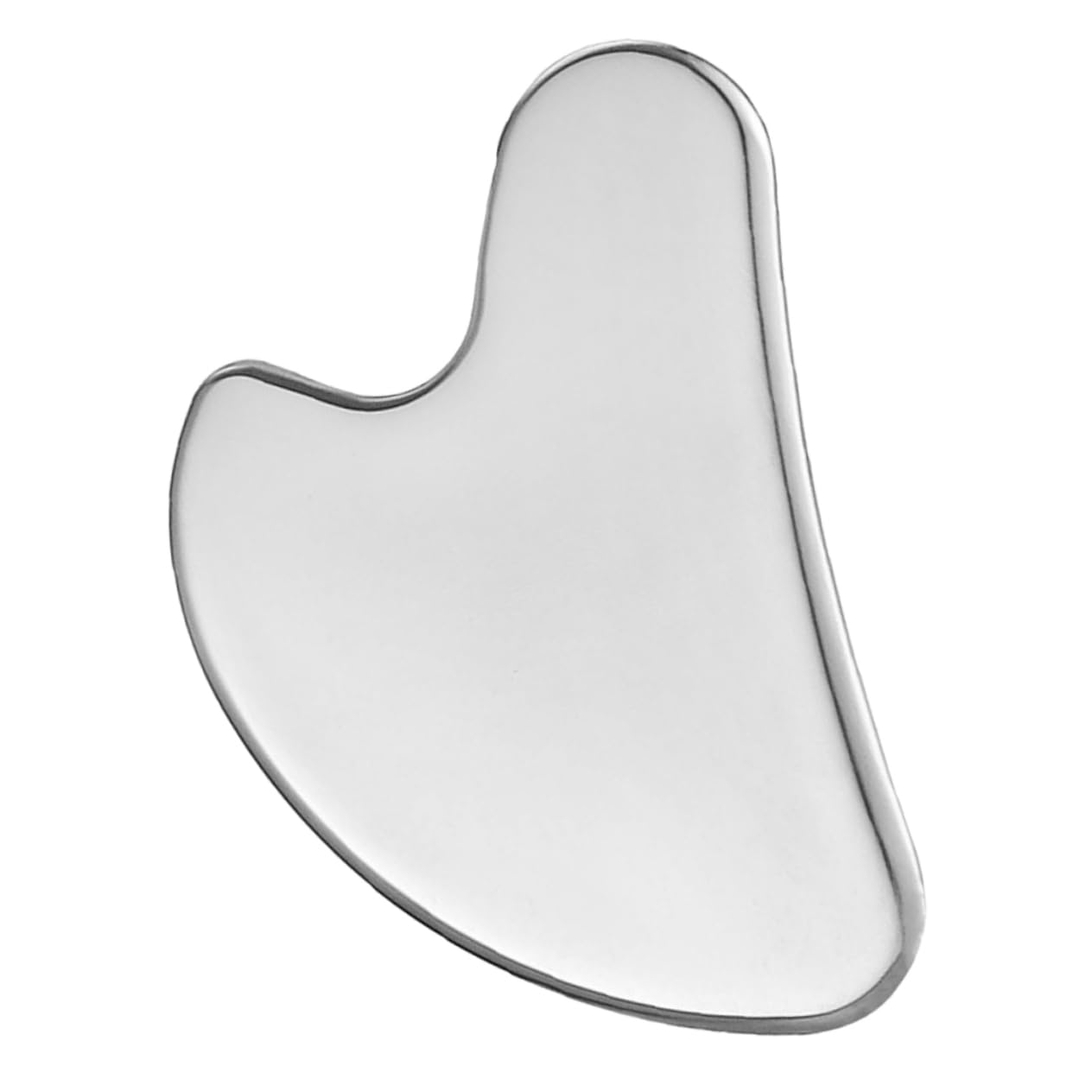Healvian 5pezzi Strumento Gua Sha Acciaio Inossidabile Forma Di Cuore Per Massaggio Facciale Utensile Di Bellezza Portatile e Leggero Massaggiatore Antirughe Per Viso e Collo Facile Da