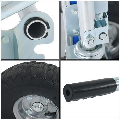 Carretilla plegable 2 en 1, capacidad 1000 libras miniatura 7