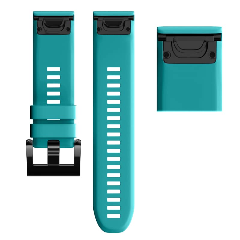 Bracelet montre connectée silicone 22mm 26mm compatible Garmin Fenix 5X 6 7
