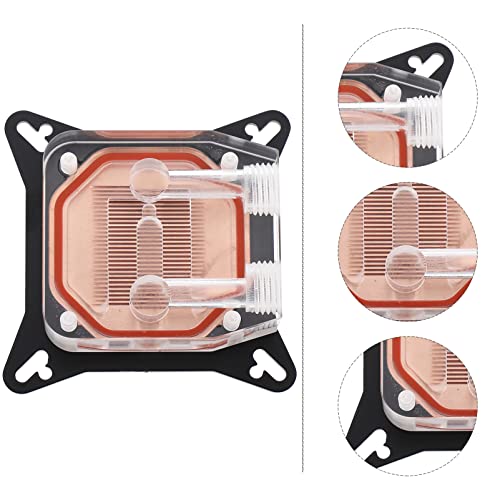 Bloque de agua para GPU con base de cobre para refrigeración líquida de PC 5