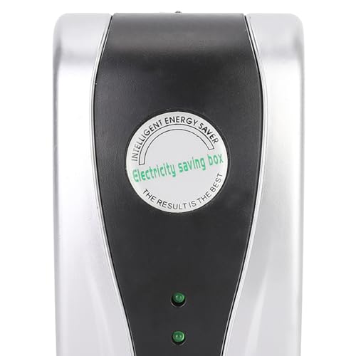 Qcwwy 30000W Household Electricity Energy Saving Box Intelligent Energy Power Saver Device UK 90 250V Power Saver Energy Saver Reduce Electric Bill