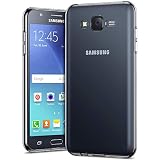 100% New Transparent Rubber Armor Shockproof Protective Case Cover Compatible with T-Mobile Samsung Galaxy J7 SM-J700T Phone
