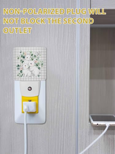 Lámpara de Noche Conejo con Sensor Luz LED miniatura 4