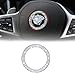 Yumzeco Emblema de volante de cristal Bling compatible con BMW 2013–2020, logotipo Compatible con BMW Bling pegatinas, logotipo de cristal del coche, rueda cristales decorativos adhesivo de dirección