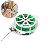 ★ Großartig für Stützen, Binden und Fixieren von Pflanzen, aber auch zum Ordnen von Kopfhörer-Kabeln, USB-Kabeln, Ladekabeln zu Kabelbündeln, vielseitige Anwendungsmöglichkeiten Daheim und im Büro