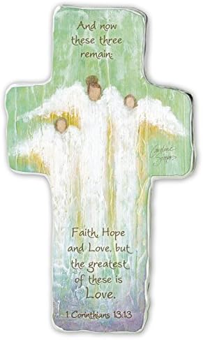 Cathedral ArtSIM147 Corinthians Art Metal Cross, 6-Inch