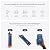 Hidrate Spark PRO Lite Smart Water Bottle – Tritan Plastic – Tracks Water Intake with Bluetooth, LED Glow Reminder When You Need to Drink – Straw Lid, 24 oz, Deep Blue