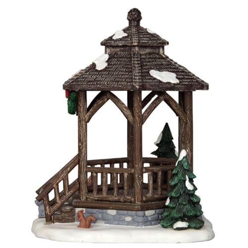 Lemax-Winter-Gazebo-43084 Lemax Winter Gazebo 43084