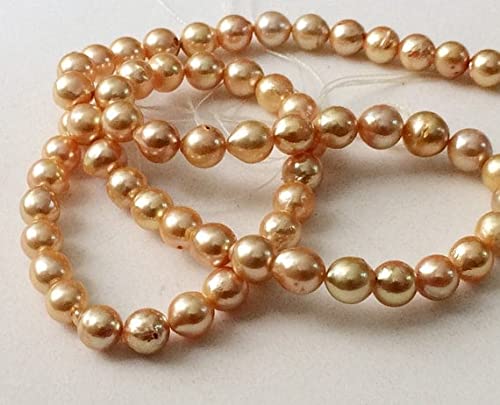 Perles de la Mer du Sud naturelles de 7-8mm LKBEADS pour bijoux de luxe