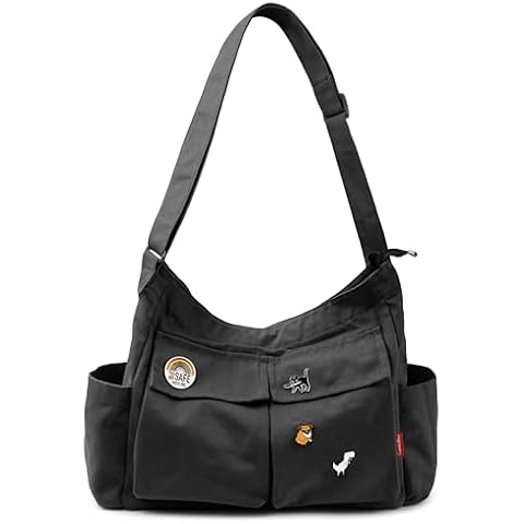 Captain Blues Large Capacity Denim Messenger Bag Cover