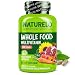 NATURELO Whole Food Multivitamin for Teens - Natural Vitamins & Minerals for Teenage Boys & Girls - Best Supplement for Active Kids - with Plant Extracts - Non-GMO - Vegan & Vegetarian - 60 Capsules