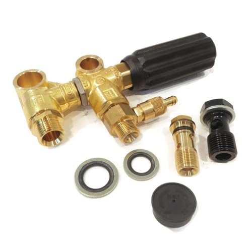 The ROP Shop Genuine OEM Annovi Reverberi Gymatic 3/B Unloader, Injector & Bolt Set for Pump RR, XM & RK