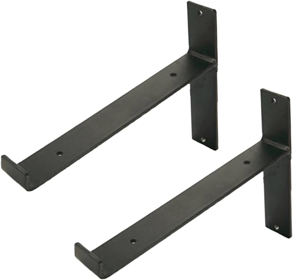 2pcs Wall Mounted Iron Rack for Yoga Mat and Home Storage Multifunctional Shelves for Bedroom and Sports Easy to Install Screws