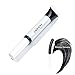 Volumizing High Gloss Mascara with Curved Brush - UNDONE BEAUTY Laze Lash Glaze Mascara. Lightweight Formula for Naturally Boosted, Separated Eyelashes. Castor Oil, Vegan + Cruelty Free. GLOSS BLACK