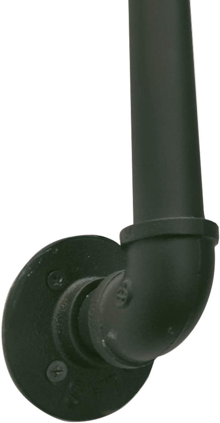 MObyat Handrail, Stair Banister handra for Indoor Outdoor Stair Handrail Grab Bar 100cm 150cm 180cm 250cm 300cm ，Wall Mounted Staircase Handrail Banister Rail Support Kit | Grab Rail for