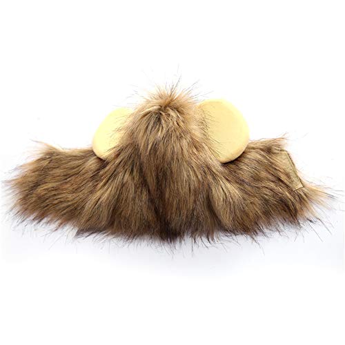 Baugger - Bonito e Fun Pet Costume Peruca Tampas para Emulação Do Cão Do Filhote de Cachorro Do Gato