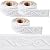 CRASPIRE 266 x 2in Crown Molding Peel and Stick Foam White Self Adhesive Flexible Trim 3D Sticky Vintage Decorative Wallpaper Border Wall Edging Foam Baseboard Mirror Border Wall Lines Hotel DIY Decor