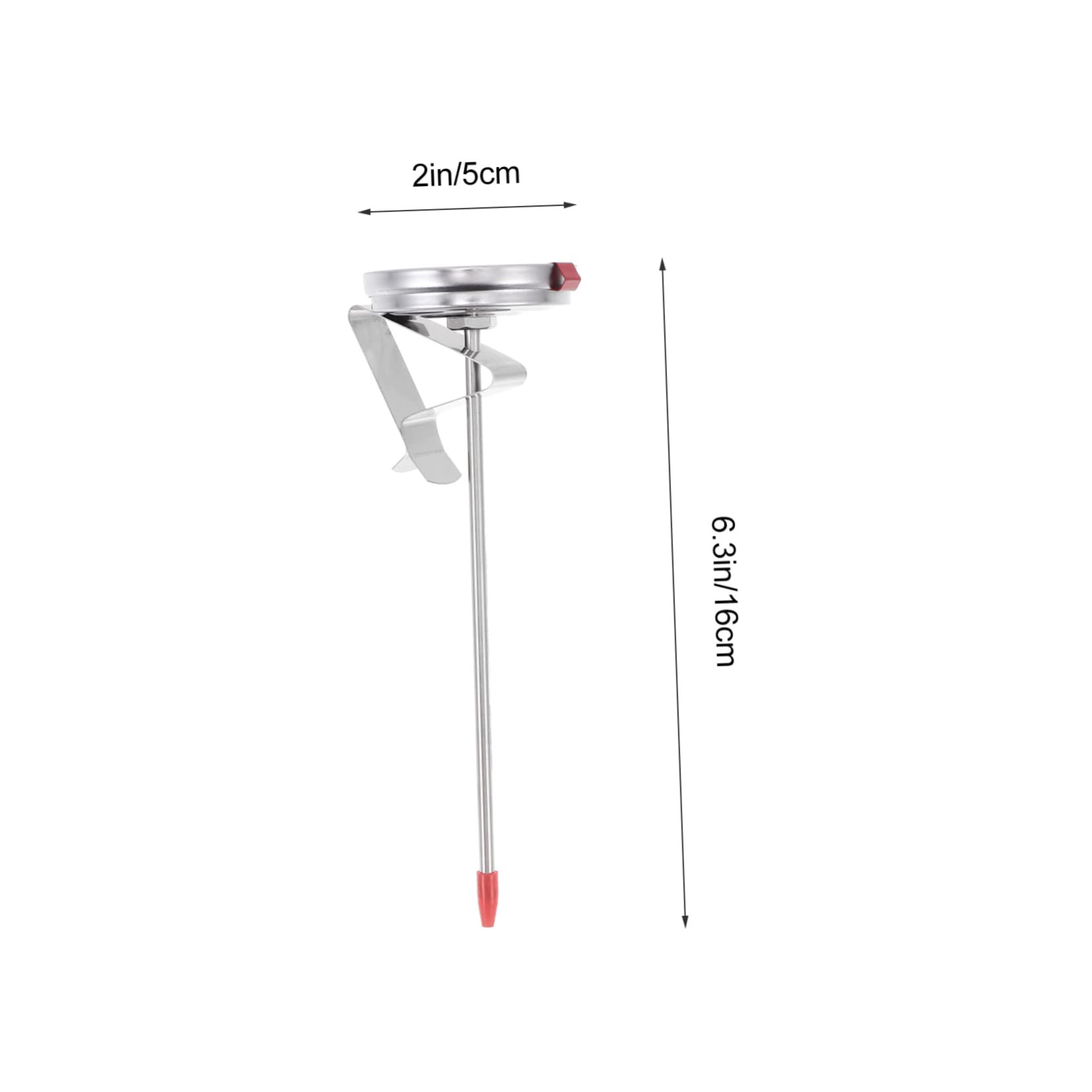 Zerodeko 4piezas De Cocina De Acero Inoxidable Medición De Temperatura De y De De Sonda De Alta Precisión Para Uso Cocina y Asados