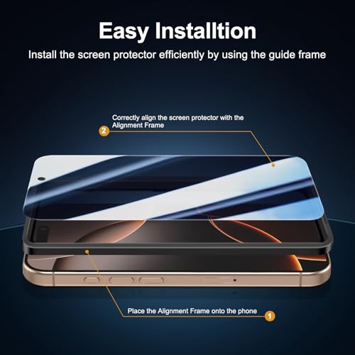 Image of NEW'C for iPhone 17 Pro Max / 16 Pro Max Privacy Screen Protector