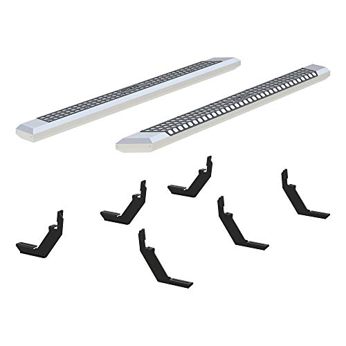 ARIES 2555044 Estribos Laterales de Aluminio Cromados para Camioneta miniatura 2