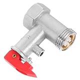 HEALSOPTHY Válvula De Seguridad Para Termo Eléctrica De Latón Rápido De Compatible Con Calentadores Resistente y Fácil De Instalar Hogar y Hotel