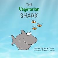 The Vegetarian Shark 0995957134 Book Cover