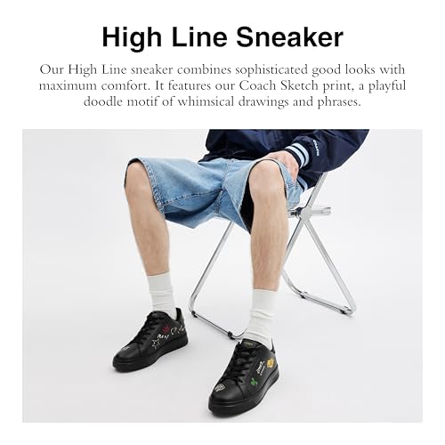 Image of Coach Men's High Line Sneakers | Casual Shoes
